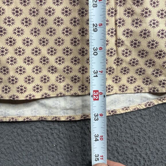 The Old Frontier Clothing Co Shirt Long Sleeve 1/2 Button Up Men's 2XL USA Made - Picture 7 of 11